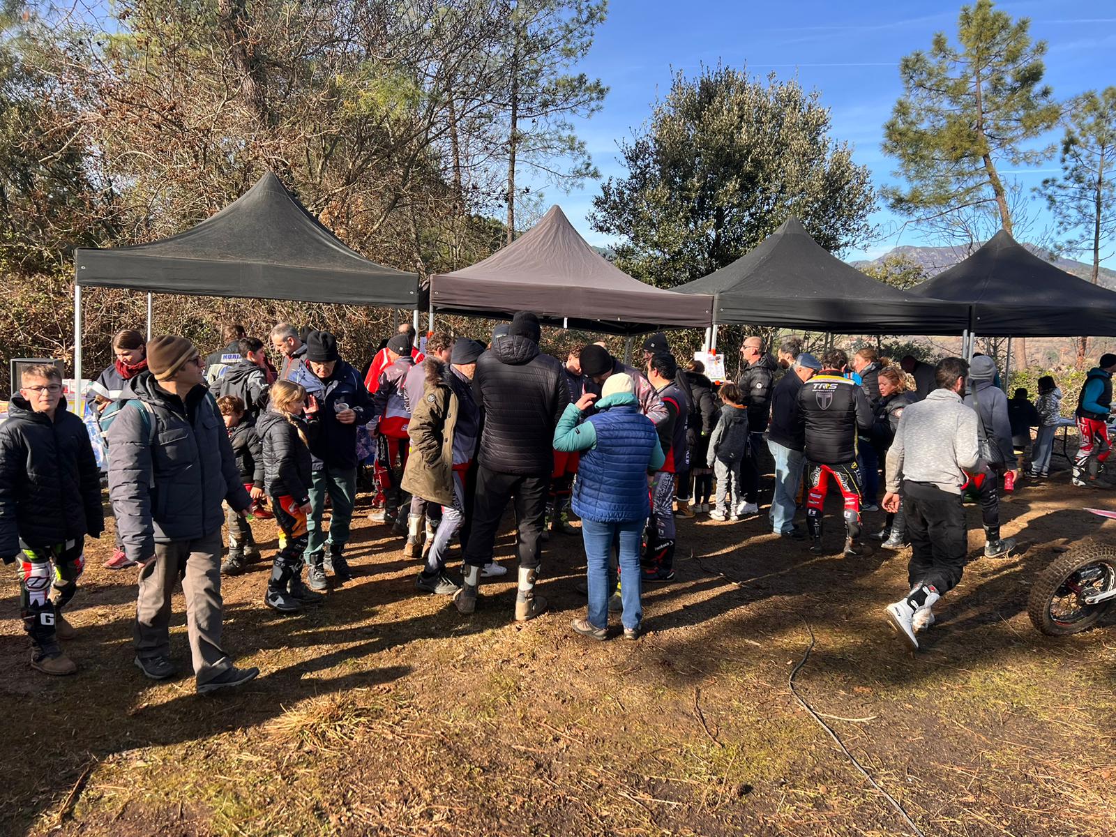 Rencontre interclub moto en Ardèche les 25 et 26 janvier 2025